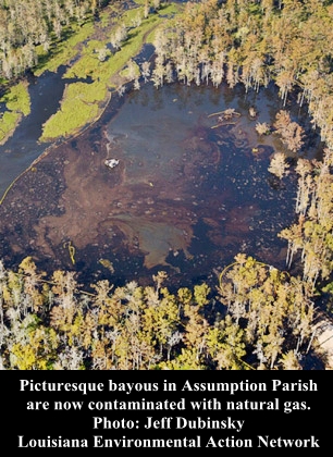 Sinkholes Definition on The Picturesque Bayous In Assumption Parish Are Now Contaminated With