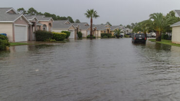 flood in Florida neighborhood