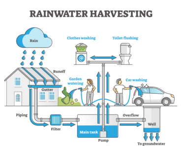 Rooftop Rainwater Harvesting